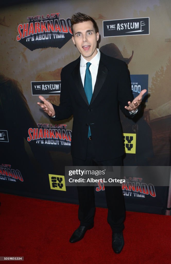 Premiere Of The Asylum And Syfy's "The Last Sharknado: It's About Time" - Arrivals