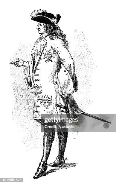 illustrations, cliparts, dessins animés et icônes de louis xiv - louis xiv