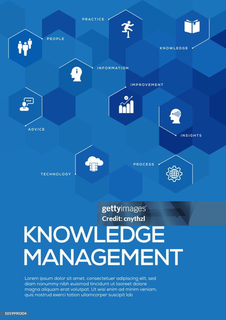 Knowledge Check Design Layout Knowledge Management Brochure Template Layout Cover Design High-Res ...
