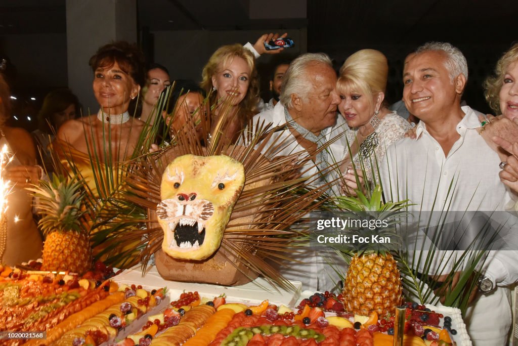 Massimo Gargia Birthday Party At Hotel de Paris In Saint-Tropez,  French Riviera