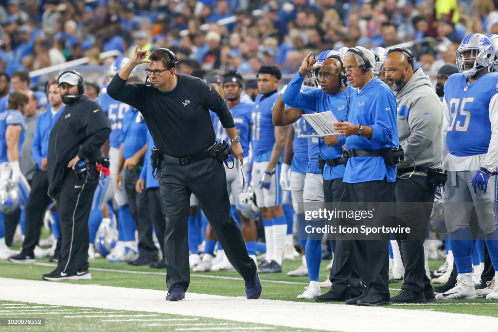 NFL: AUG 17 Preseason - Giants at Lions