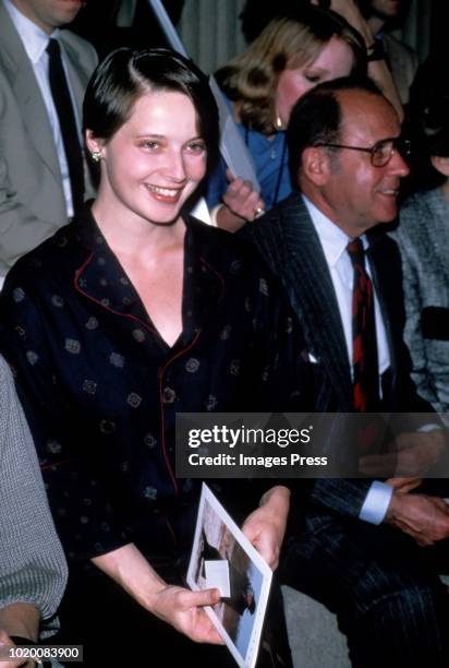 Isabella Rossillini circa 1989 in New York.