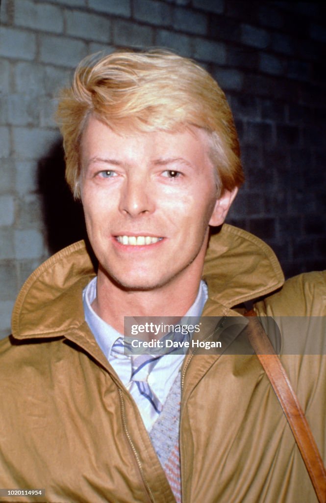 David Bowie At Heathrow Airport