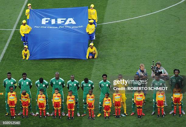 Nigerian players Joseph Yobo, Taye Taiwo, Yakubu Aiyegbeni, Daniel Shittu, Sani Kaita, Chinedu Obasi, Lukman Haruna, Vincent Enyeama, Chidi Odiah,...