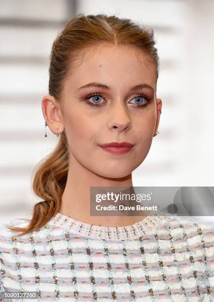 Sorcha Groundsell attends a special screening of "The Innocents" at The Curzon Mayfair on August 20, 2018 in London, England.