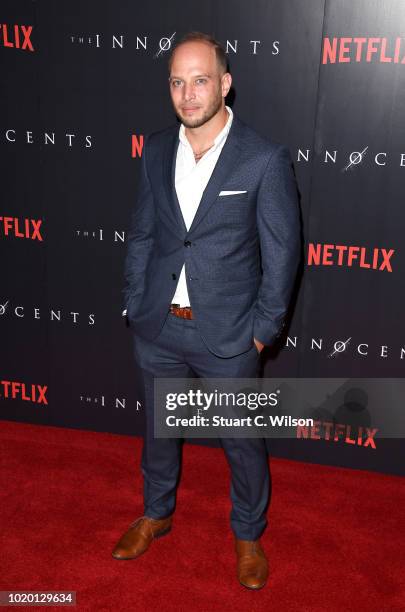 Director Jamie Donoughue attends a special screening of the Netflix show "The Innocents" at the Curzon Mayfair on August 20, 2018 in London, England.