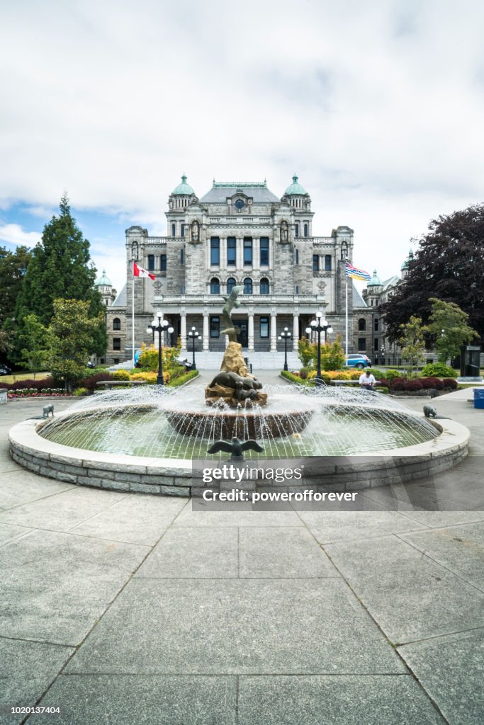 Victoria Legislative Building in Victoria, British Columbia, Canada