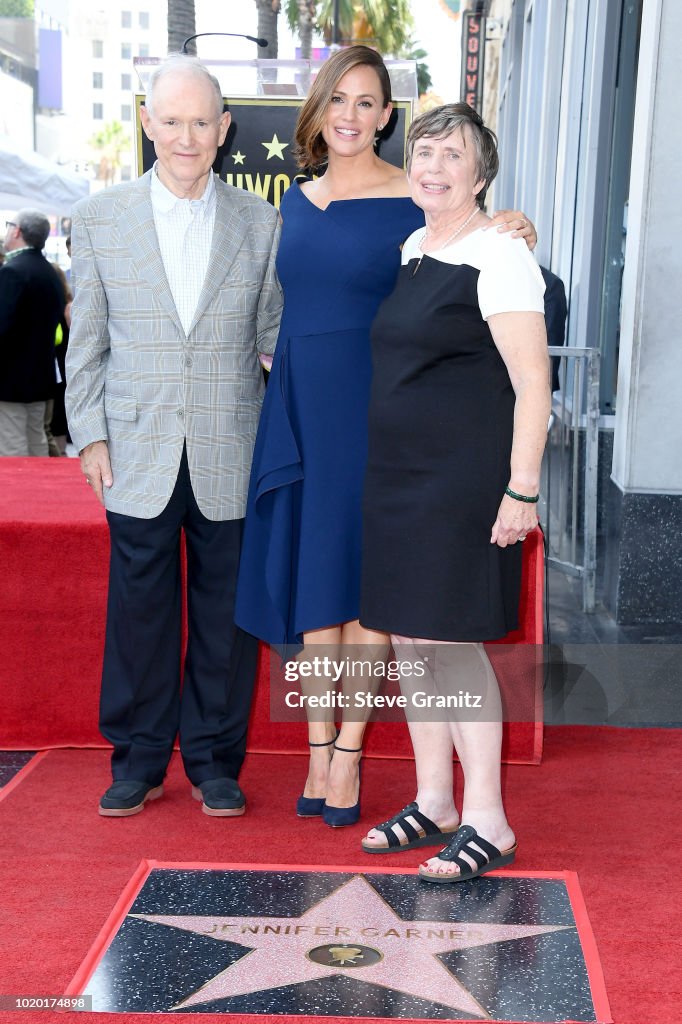 William John Garner, Jennifer Garner, and Patricia Ann Garner attend