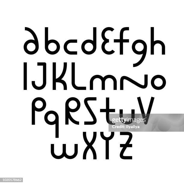 Bold Line Rounded 40 Round Bold Font Stock Photos, High-Res Pictures, and Images - Getty ...