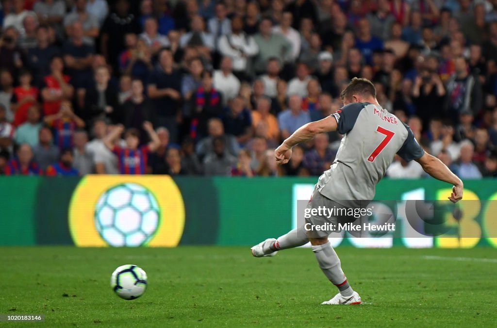 Crystal Palace v Liverpool FC - Premier League