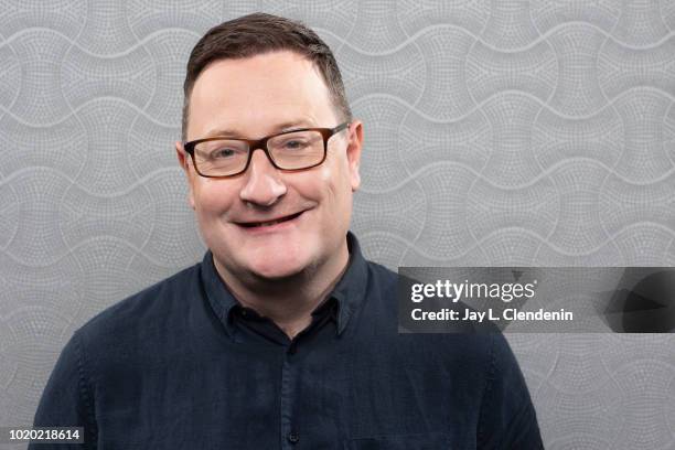 Chris Chibnall from 'Doctor Who' is photographed for Los Angeles Times on July 21, 2018 in San Diego, California. PUBLISHED IMAGE. CREDIT MUST READ:...