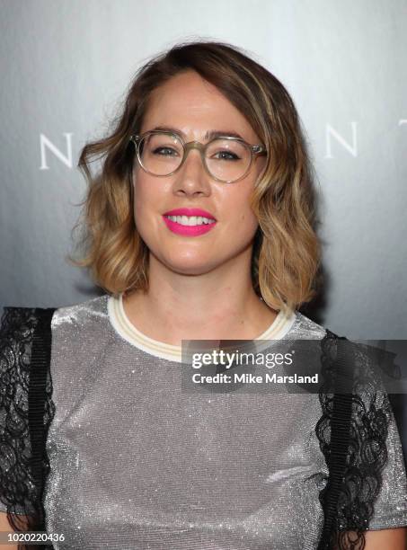 Carly Paradis attends a special screening of the Netflix show "The Innocents" at The Curzon Mayfair on August 20, 2018 in London, England.