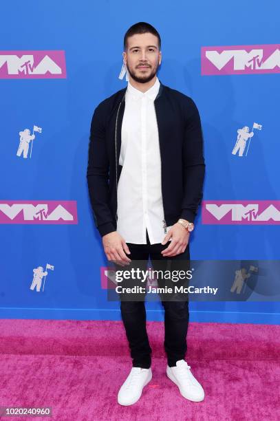Vinny Guadagnino attends the 2018 MTV Video Music Awards at Radio City Music Hall on August 20, 2018 in New York City.