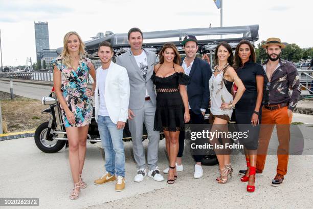 Stuntwoman and action model Miriam Hoeller, German singer Joey Heindle, German singer Lucas Cordalis , Sabia Boulahrouz , Bernhard Albrecht Matthias...