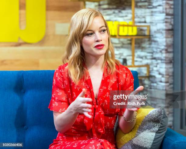 Actress Jane Levy visits 'The IMDb Show' on August 13, 2018 in Studio City, California. This episode of 'The IMDb Show' airs on August 23, 2018.