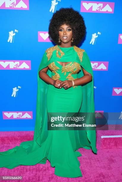 Amara La Negra attends the 2018 MTV Video Music Awards at Radio City Music Hall on August 20, 2018 in New York City.