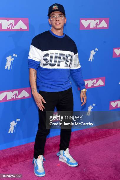 Logic attends the 2018 MTV Video Music Awards at Radio City Music Hall on August 20, 2018 in New York City.