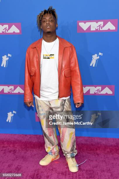 Juice Wrld attends the 2018 MTV Video Music Awards at Radio City Music Hall on August 20, 2018 in New York City.
