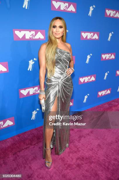 Jennifer Lopez attends the 2018 MTV Video Music Awards at Radio City Music Hall on August 20, 2018 in New York City.