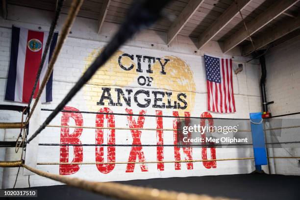 The City of Angels Boxing Club on August 16, 2018 in Los Angeles, California.