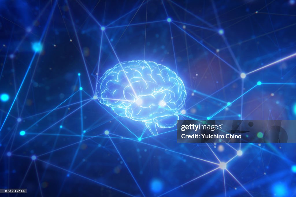 Artificial intelligence brain in network