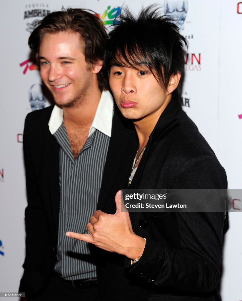 Twilight's Michael Welch And Justin Chon Host An Evening At Crown Nigh
