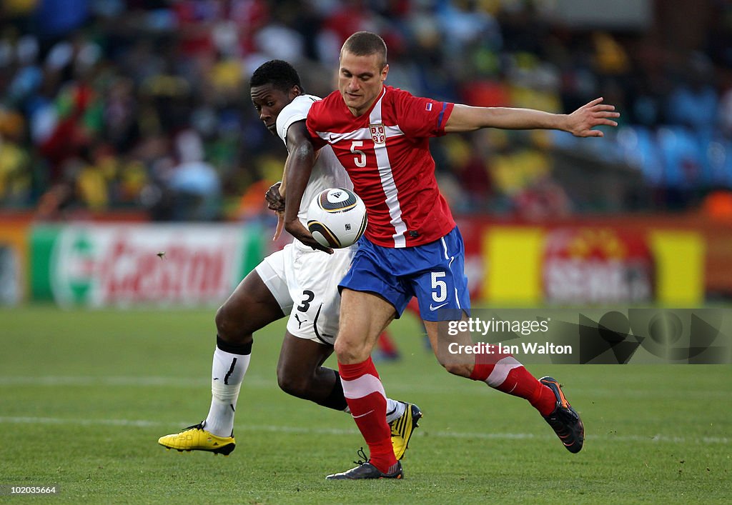 Serbia v Ghana: Group D - 2010 FIFA World Cup