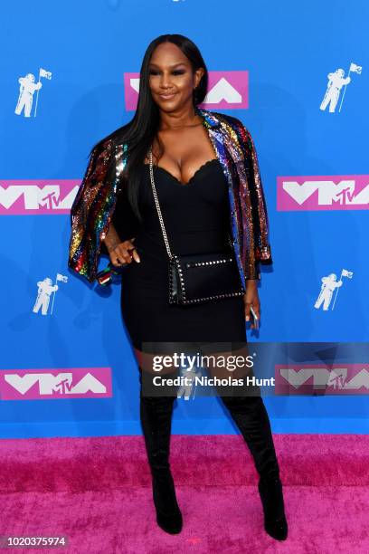 Jackie Christie attends the 2018 MTV Video Music Awards at Radio City Music Hall on August 20, 2018 in New York City.