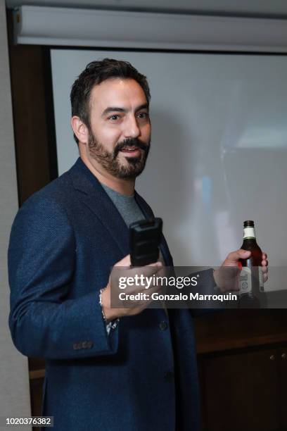 Phillip Guzman during the Premiere For RLJ Entertainment's "Sleep No More" on August 20, 2018 in Brooklyn City.