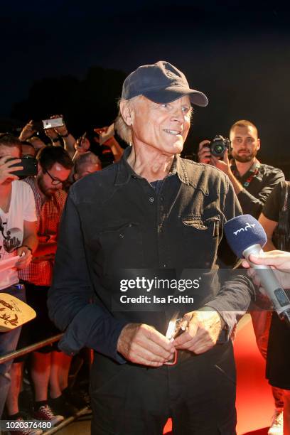 Italien-US actor Terence Hill during the premiere of 'Mein Name ist Somebody - Zwei Faeuste kehren zurueck' during the movie nights on August 20,...