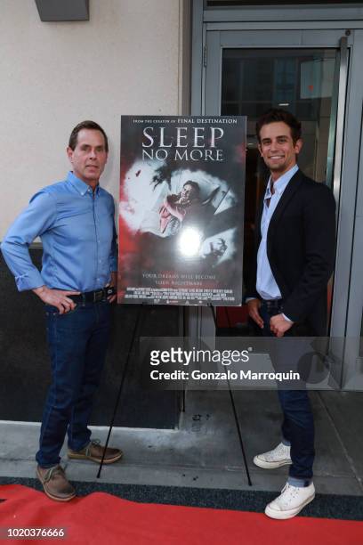 Jeffrey Price and Keli Price during the Premiere For RLJ Entertainment's "Sleep No More" on August 20, 2018 in Brooklyn City.