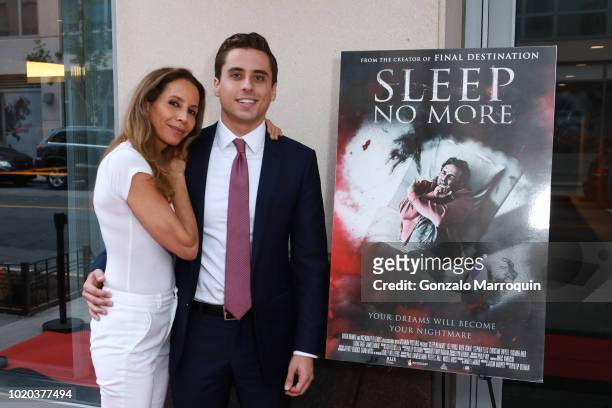 Jamie Price and Nikko Price during the Premiere For RLJ Entertainment's "Sleep No More" on August 20, 2018 in Brooklyn City.
