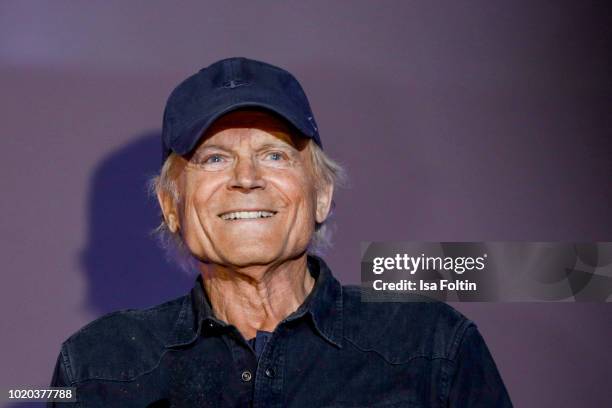 Italien-US actor Terence Hill during the premiere of 'Mein Name ist Somebody - Zwei Faeuste kehren zurueck' during the movie nights on August 20,...