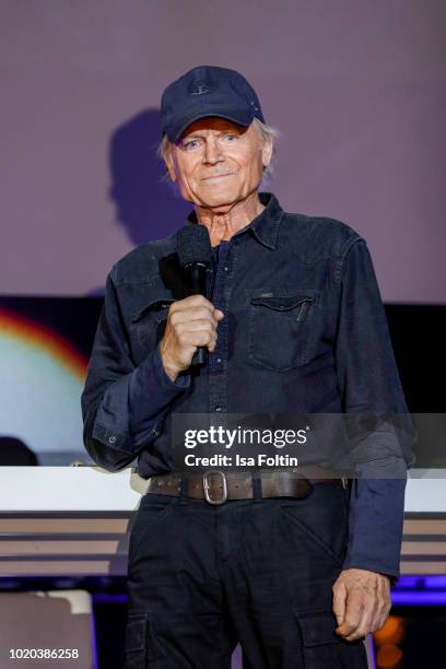 Italien-US actor Terence Hill during the premiere of 'Mein Name ist Somebody - Zwei Faeuste kehren zurueck' during the movie nights on August 20,...