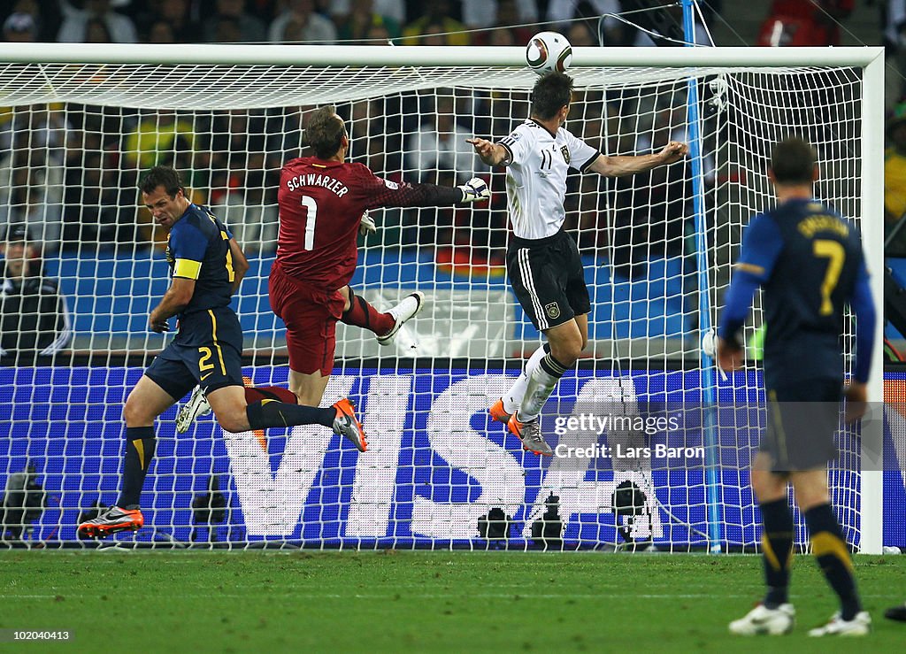 Germany v Australia: Group D - 2010 FIFA World Cup