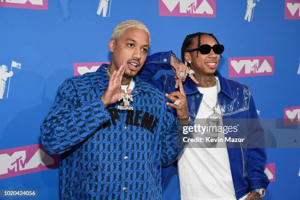 Tyga attends the 2018 MTV Video Music Awards at Radio City Music Hall on August 20, 2018 in New York City.