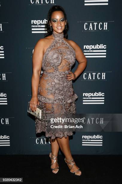 Dascha Polanco attends the Republic Records VMA After-Party at Catch on August 20, 2018 in New York City.