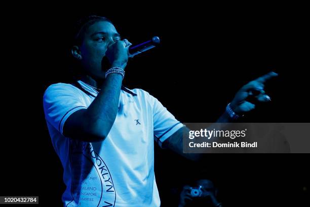 Young M.A. Performs at Major League Soccer Kicks Off Heineken Rivalry Week on August 20, 2018 in Brooklyn, New York.