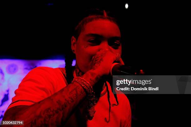 Young M.A. Performs at Major League Soccer Kicks Off Heineken Rivalry Week on August 20, 2018 in Brooklyn, New York.