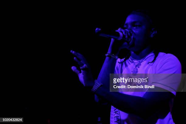 Young M.A. Performs at Major League Soccer Kicks Off Heineken Rivalry Week on August 20, 2018 in Brooklyn, New York.