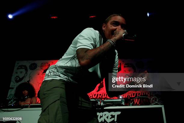 Young M.A. Performs at Major League Soccer Kicks Off Heineken Rivalry Week on August 20, 2018 in Brooklyn, New York.