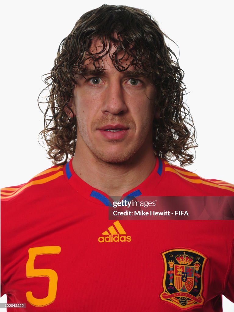 Spain Portraits - 2010 FIFA World Cup
