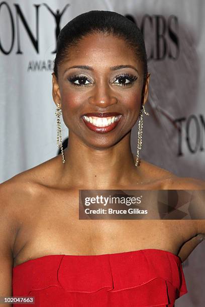 Montego Glover attends the 64th Annual Tony Awards at Radio City Music Hall on June 13, 2010 in New York City.