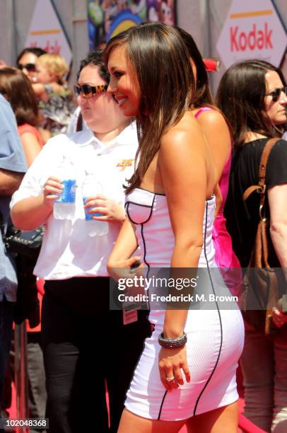 Personality Cheryl Burke arrives at premiere of Walt Disney Pictures' "Toy Story 3" held at El Capitan Theatre on June 13, 2010 in Hollywood,...