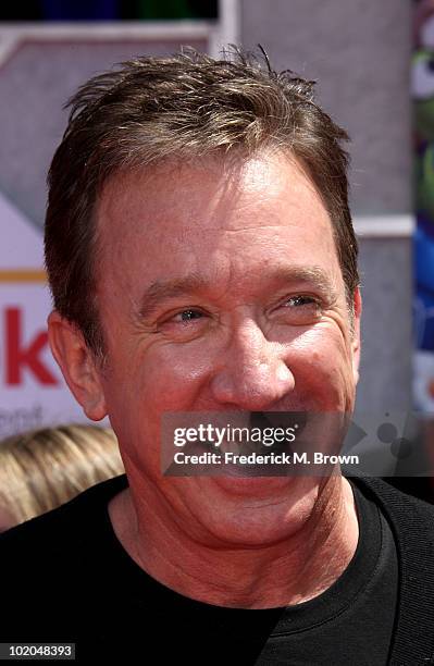 Actor Tim Allen arrives at premiere of Walt Disney Pictures' "Toy Story 3" held at El Capitan Theatre on June 13, 2010 in Hollywood, California.