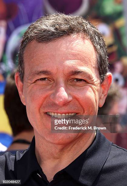 President/CEO of the Walt Disney Robert A. Iger arrives at premiere of Walt Disney Pictures' "Toy Story 3" held at El Capitan Theatre on June 13,...