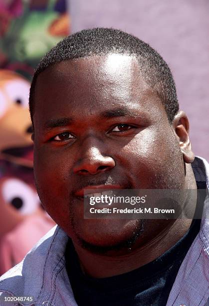 Singer Michael Lynche arrives at premiere of Walt Disney Pictures' "Toy Story 3" held at El Capitan Theatre on June 13, 2010 in Hollywood, California.