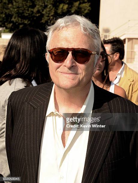 Composer Randy Newman arrives at the afterparty for the premiere of Walt Disney Pictures' "Toy Story 3" at Hollywood High School on June 13, 2010 in...