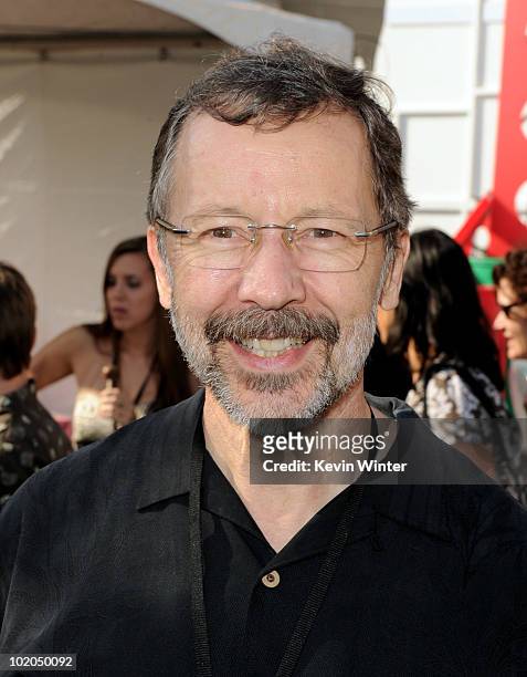 President of Walt Disney Animation Studios and Pixar Animation Studios Ed Catmull arrives at the afterparty for the premiere of Walt Disney Pictures'...