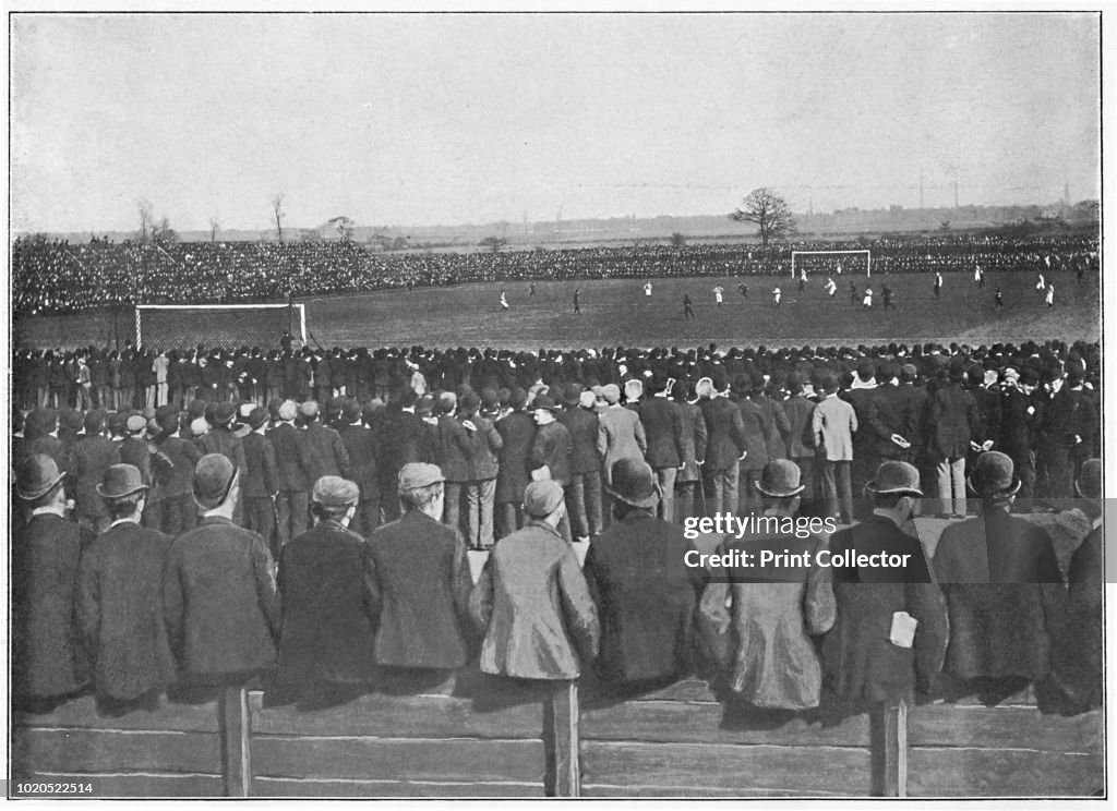 A Football Match At Manchester